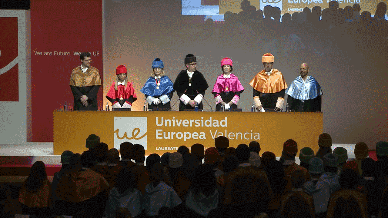 Streaming de la graduación de la Universidad Europea de Valencia